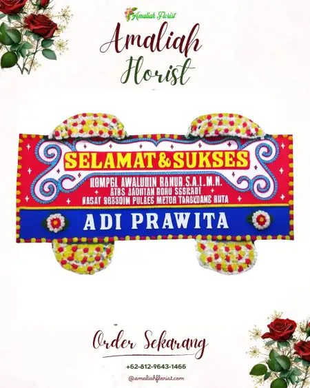 Papan Bunga Ucapan Selamat Sumurgayam
